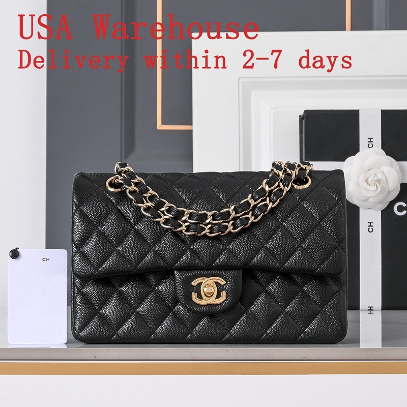 High Quality Designer bag Shoulder bag Crossbody bag Luxury Handbag Classic Women Chain bag Advanced Shoulder bag Leather Flap bag Multi Functional