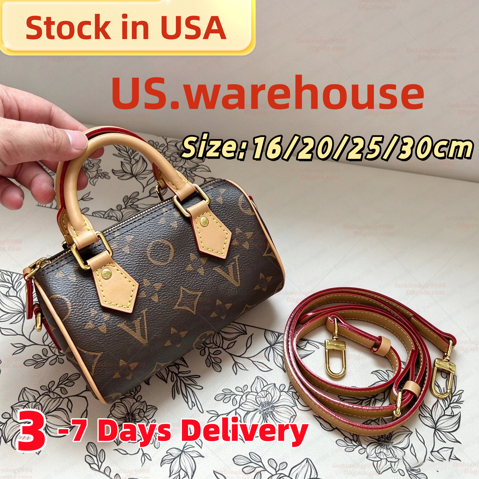 Designer bag nano speddy bag designer shoulder bags for women handbag high quality tote bag luxury crossbody bag mini bag monogram purse womens b