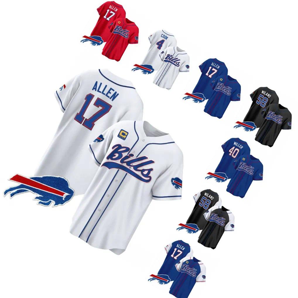 Buffalo Billss 2026 New Gray Nickel City Baseball Jerseys Josh Allen James Cook III Keon Coleman DJ Moore Khalil Shakir Dalton Kincaid Hoecht Dion D