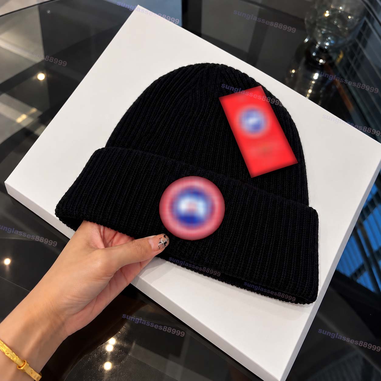 Winter Knit Beanie Hats for Men Women Unisex Black Ribbed Cuffed Skull Cap Warm Soft Outdoor Streetwear Fashion Winter Hat