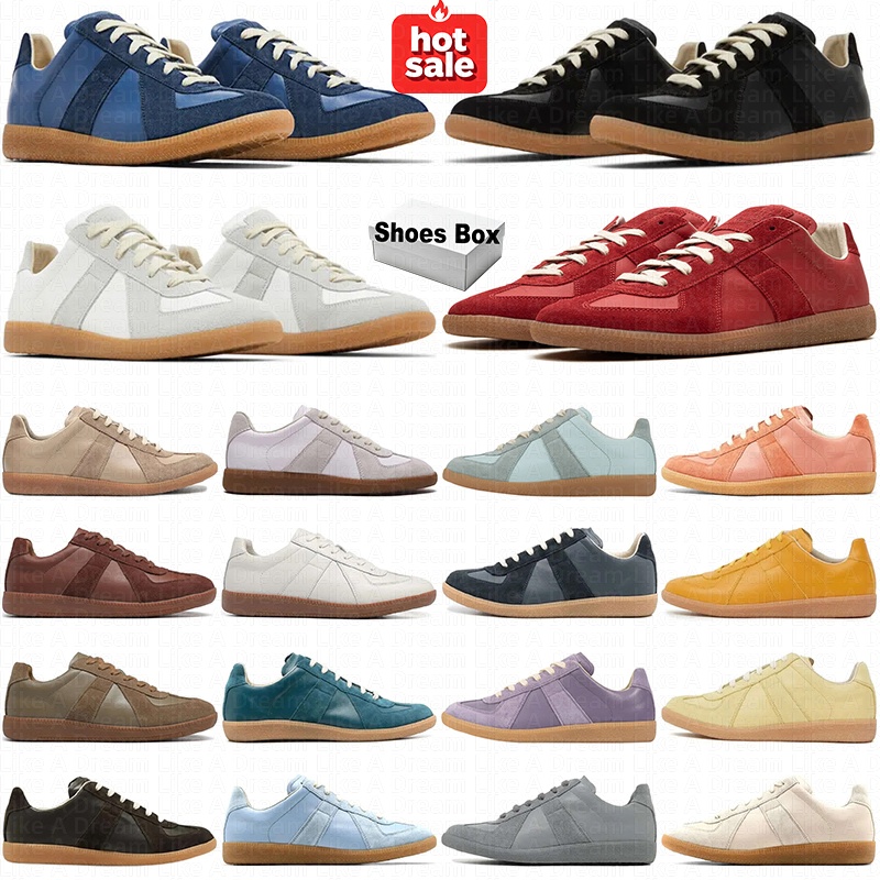 Designer casual shoes men women flat sneakers white black grey red blue leather suede breathable athleisure mens trainers chaussures