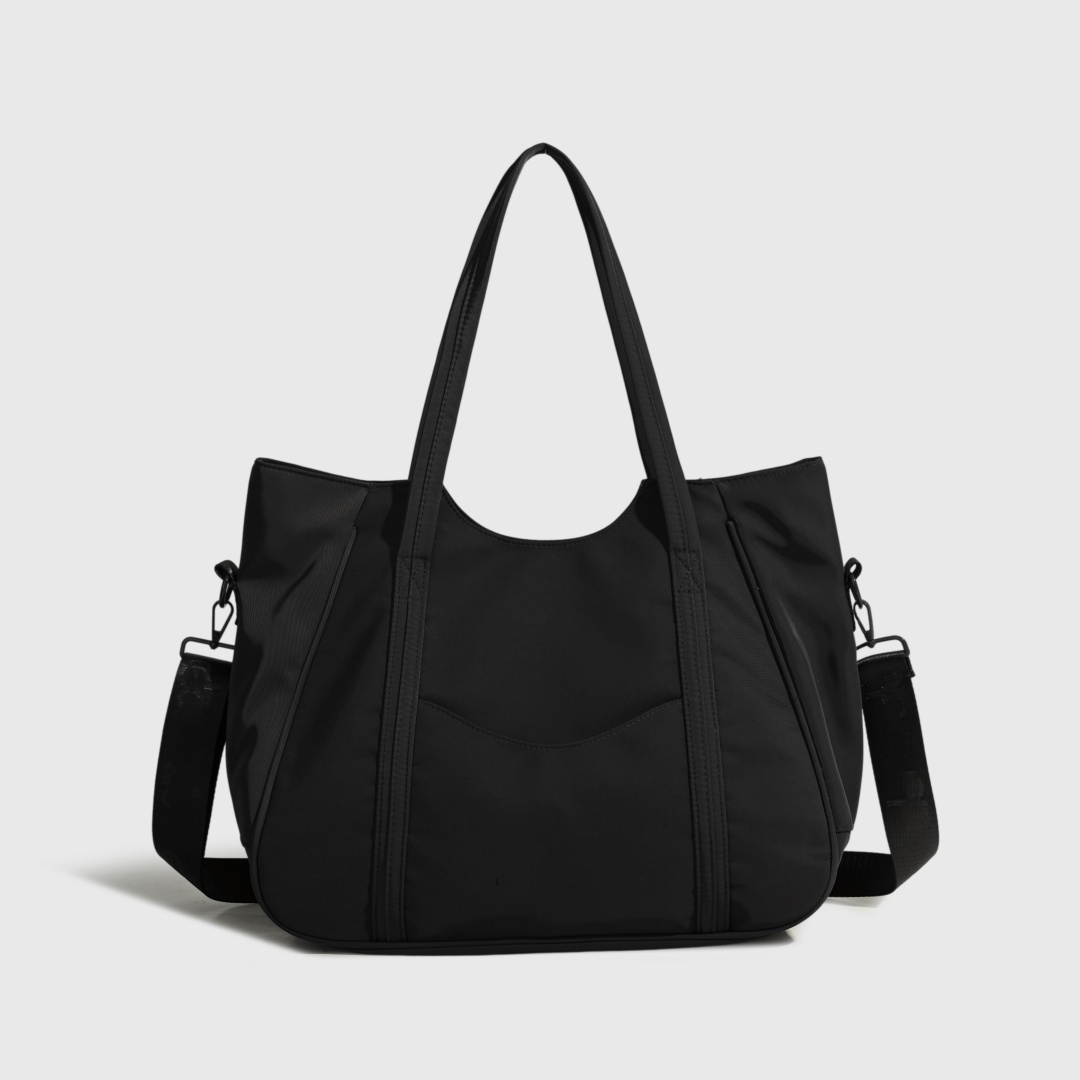3087A Sac fourre-tout décontracté léger pour femme, fourre-tout de banlieue avec sangle réglable et intérieur spacieux, grande capacité, sac à ma