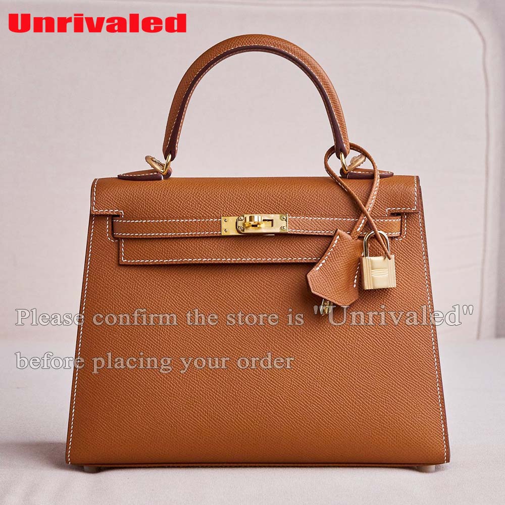 All New Mirror Quality Luxury Tote Designer Women Shoulder Bag Handbag TOP Hand Made Swift Epsom Leather Calfskin Crossbody Bags With 24K Gold Hardw