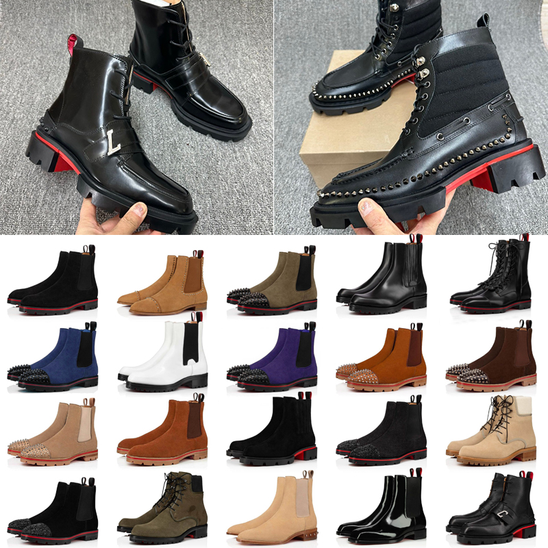 boots designer womens brand heels women dress shoes Red Shiny Boots Toe High Heels Stiletto Leather Woman Boots Pumps with box 39-47