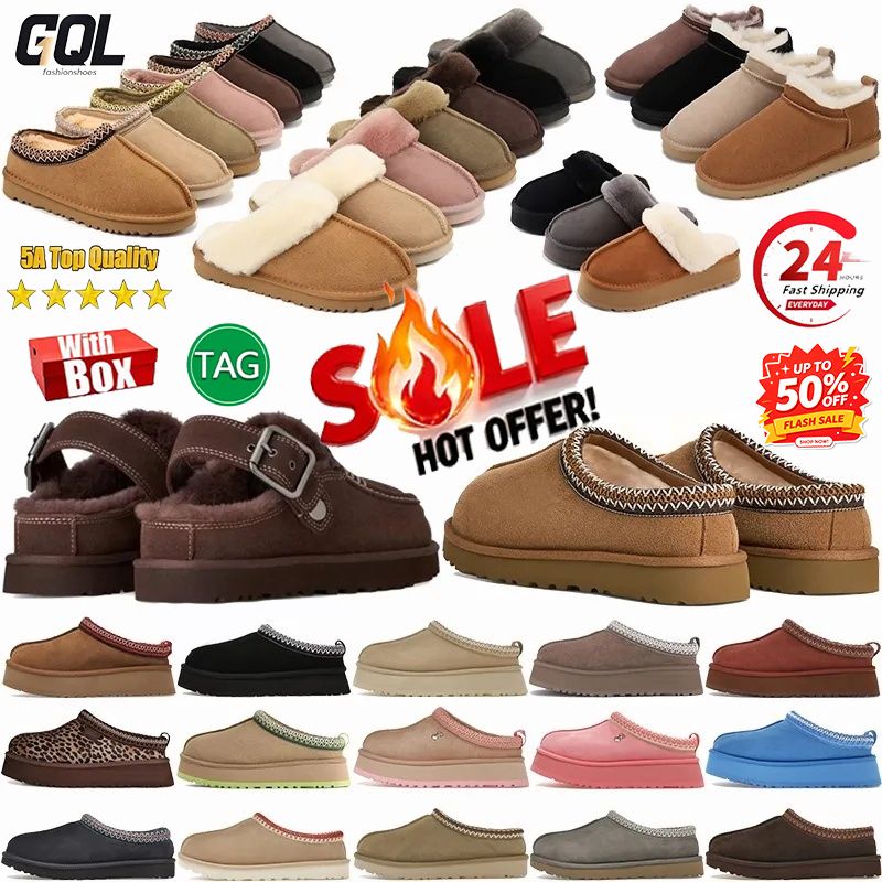 2026 Designer High Quality Women Boots Ultra Mini Bow Boot Goldenstar Evelina Clogs Tasman Tazz Slippers Platform Winter Low-top, mid-top and hig
