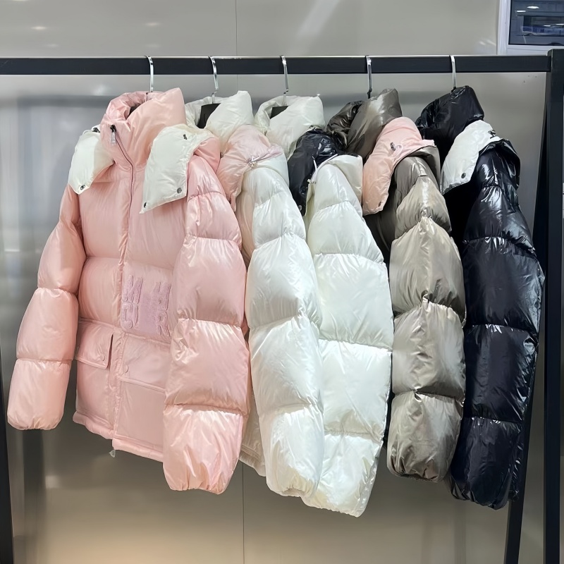 Designer Jacket Women Puffer Winter Jacket Womens Pink White Black Outdoor Outerwear Hooded Down Jacket womens Coat Windproof