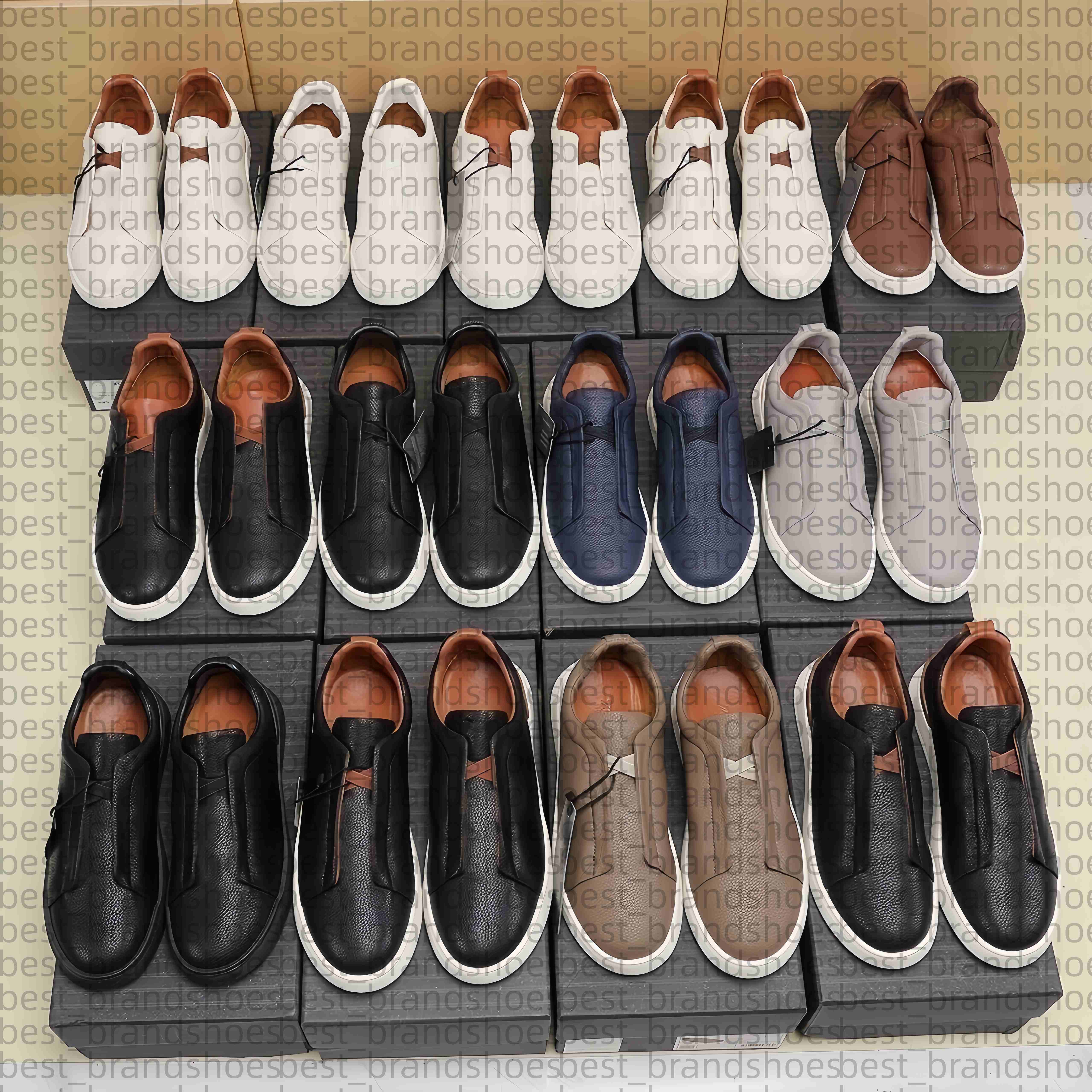 Designer Hommes À Lacets Business Casual Robe Chaussures Social Party Qualité En Cuir Baskets Formateurs Formels Chaussures De Plein Air 38-46 20