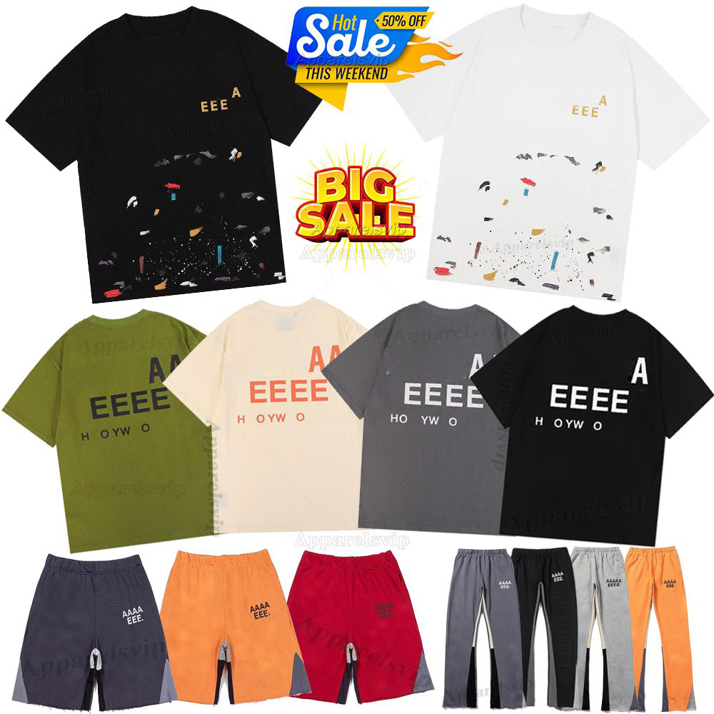 Mens Designer T Shirt Streetwear Tee Letter Print Fashion Mens Womens Shirts Street Short Sleeve Tops 100% Cotton Clothes Men tshirt Shorts Pants Ca