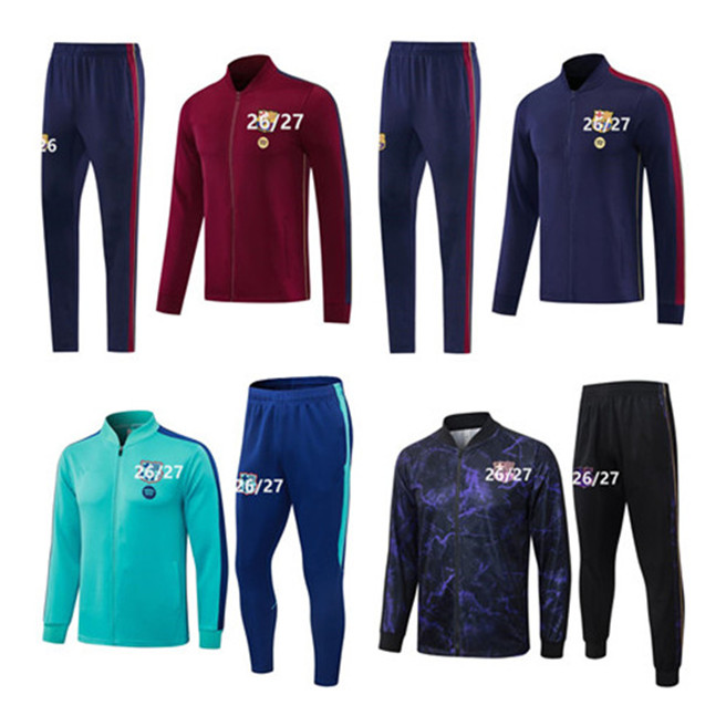 2026 2027 LAMINE YAMAL Barce jacket tracksuit 26 27 RAPHINHA football kits training suit survetement chandal Men kids Barcelona tracksuits jogging s