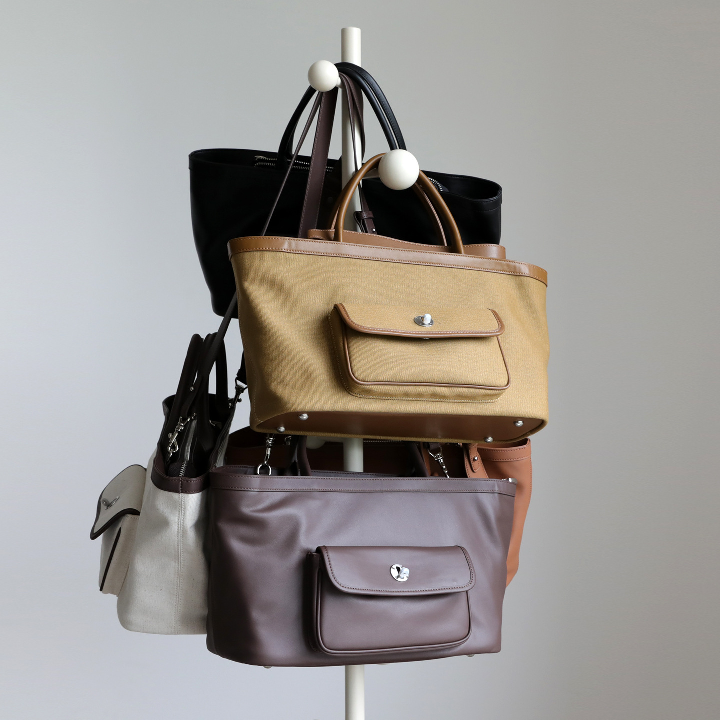 Luxury Vintage Designer Bag Casual Pocket Tote Large Capacity Canvas Handbag Color Blocked Single Shoulder Crossbody Genuine Leather Women S SENY