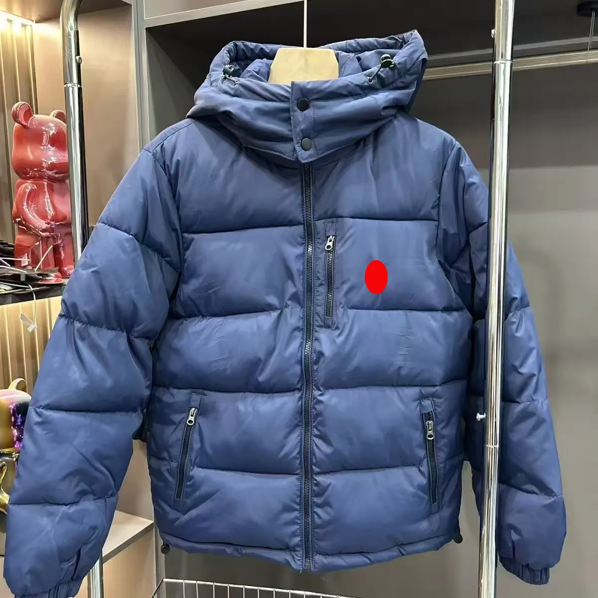 Men's Jackets Luxury Small Horse Embroidery Zipper Casual Leisure Fashion American Style Collared Trendy Outerwear Spring Autumn Clothes