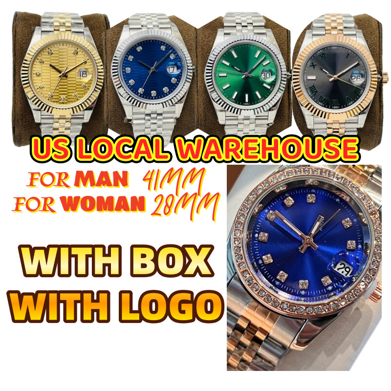 41MM 36MM 27MM Movement Watch High Quality Men's and Women's Watch Automatic watch 904 Steel Chain Sapphire Mirror Waterproof