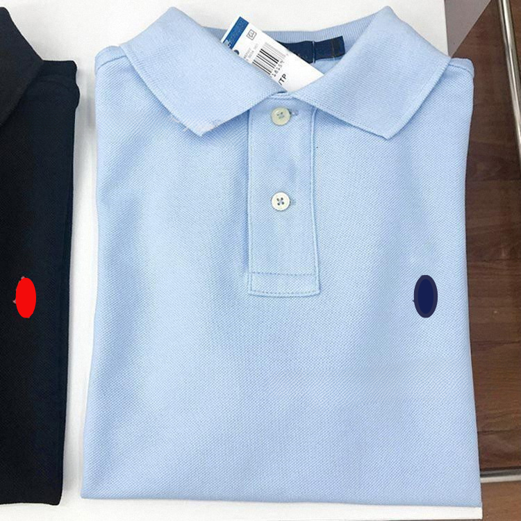 Men's Polo Shirt Small Horse Embroidery Summer Short-sleeved Shirt Designer Men's Polo Pure Cotton Casual Business Shirt