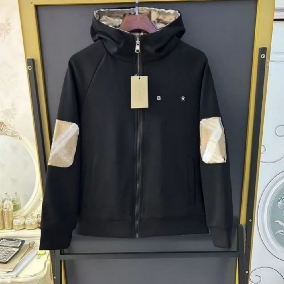 burbellyhoodie designer hoodie brand hoodies for men fashion womens sweatshirt embroidery zip up hoody Leisure tech fleece tracksuit brand sweate