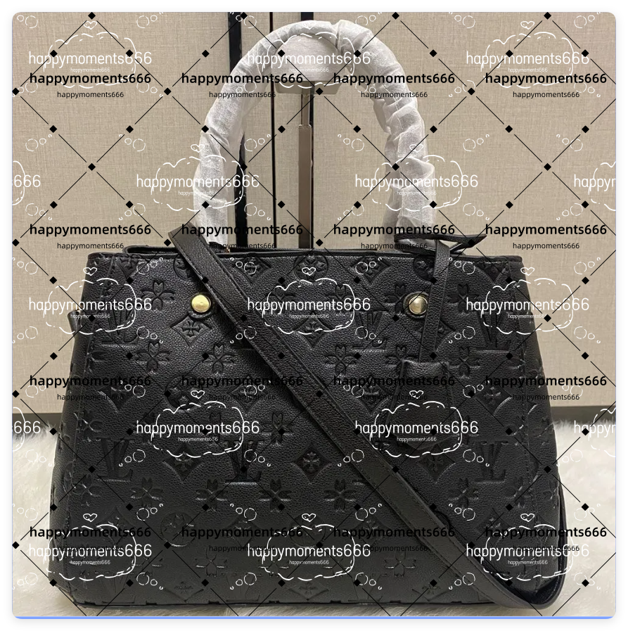 Top quality Luxurys designer bag Handbags Purses MONTIGNE Bag Women Tote Brand Letter Embossing Genuine Leather Shoulder Bags crossbody Fashion bag