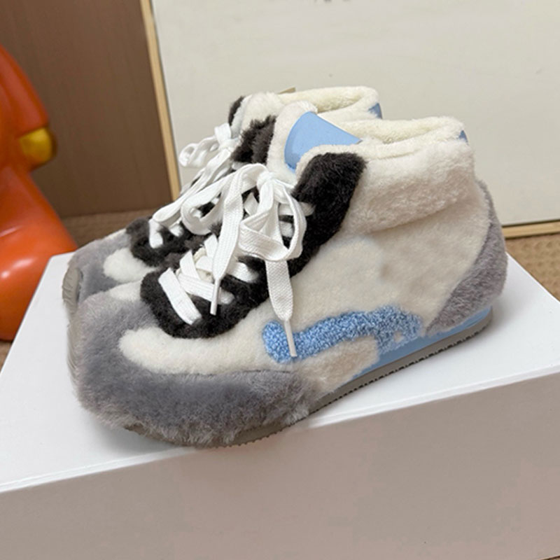 Ballet Runner 2.0 High Top in Shearling ss27 New Lady Short Boots Lightweight Rubber Outsole Sock Like Inner Lace Adjustment Womens Winter Boots