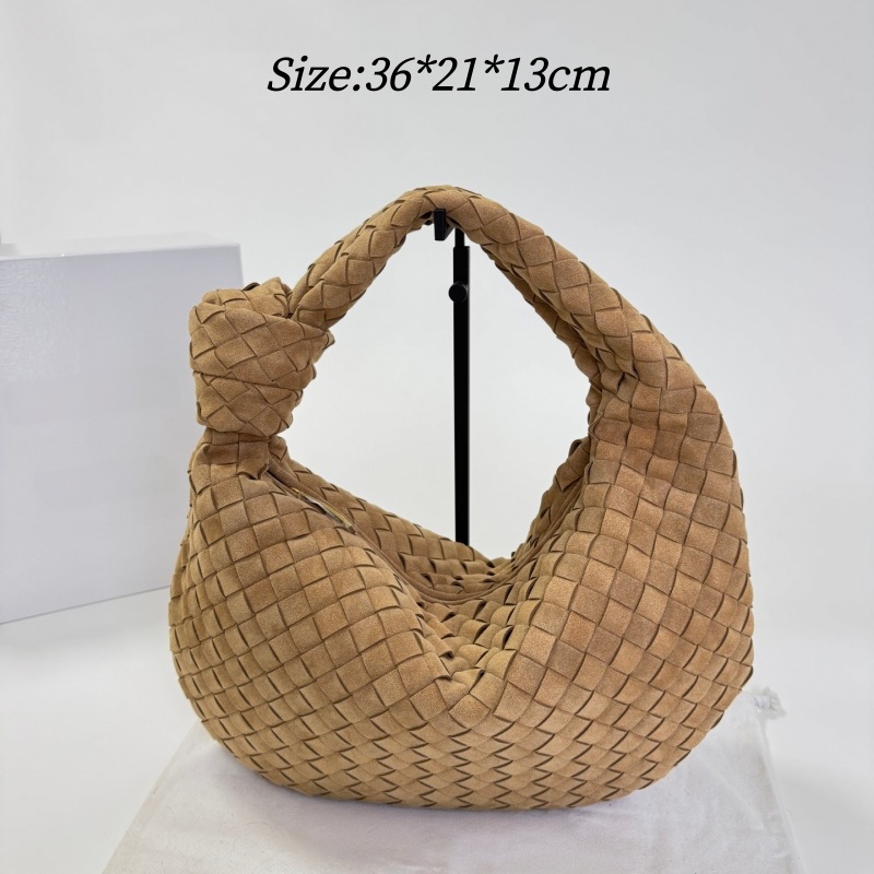 Sac de créateur pour femmes, sac Hobo tissé en daim de luxe, poignée nouée Intrecciato, sac à main sous les bras, grande capacité, sacs à bandoul