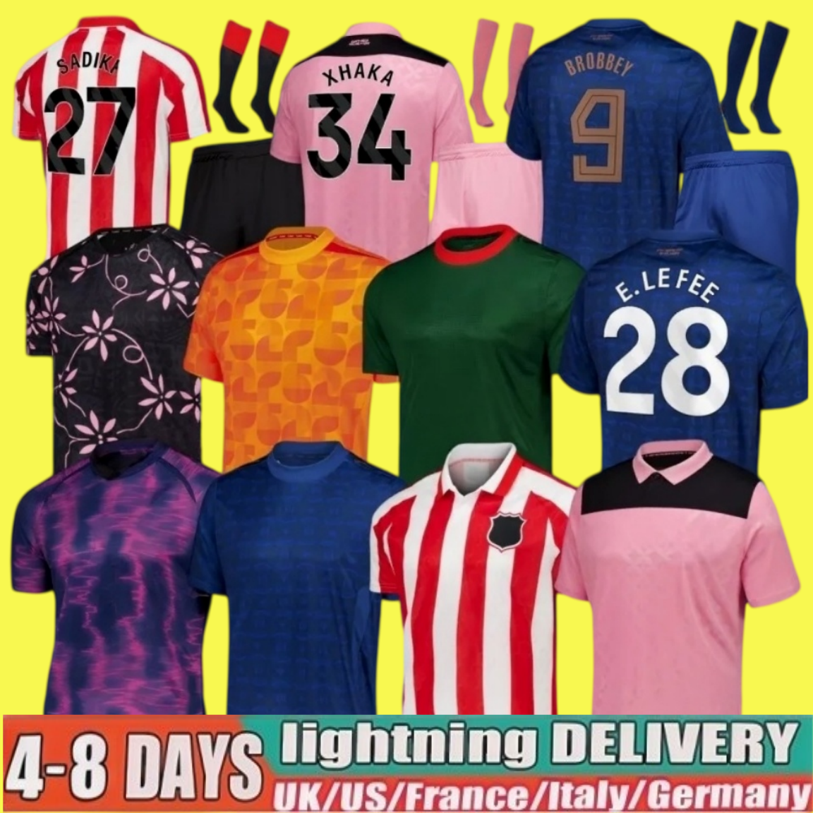 sunderland 26 27 soccer jersey Isidor AWAY FINAL Remembrance Retro Mayenda Rigg JOBE ROBERTS ba CLarke Ekwah 2025 2026 football shirts top men kids