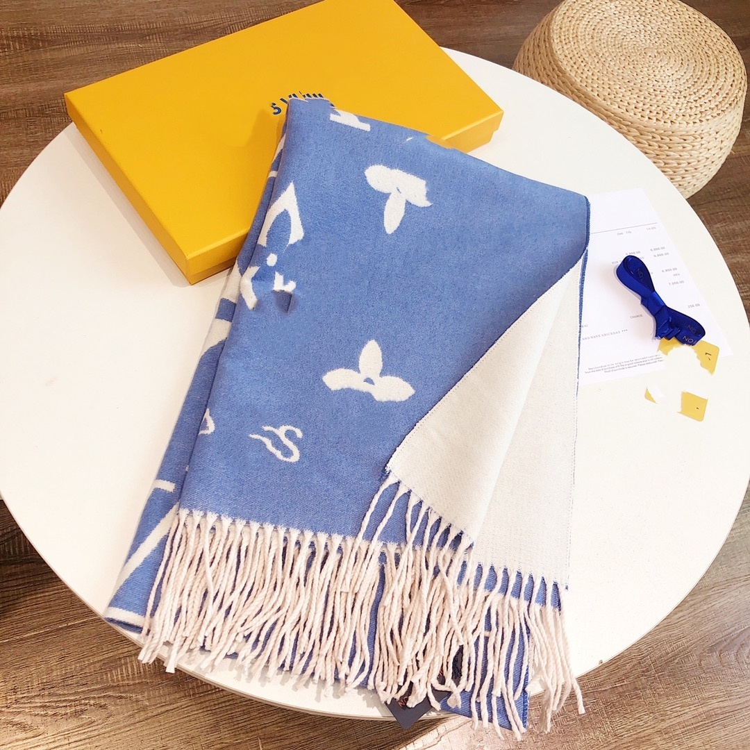 Luxury cashmere scarf, women's double-sided paisley pattern scarf, fashionable winter warm shawl, new retro cashmere scarf.60*180cm