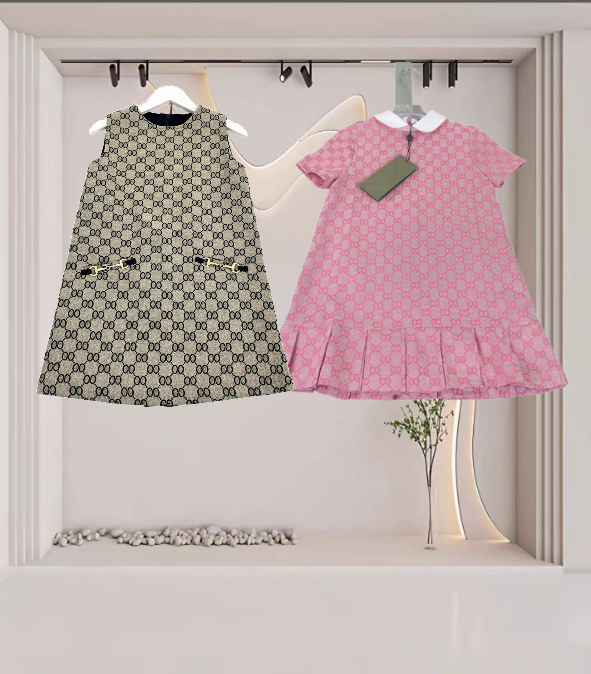 Robes de créateurs pour bébés filles, vêtements de mode pour enfants, vêtements courts, taille de haute qualité 100cm-160cm G7