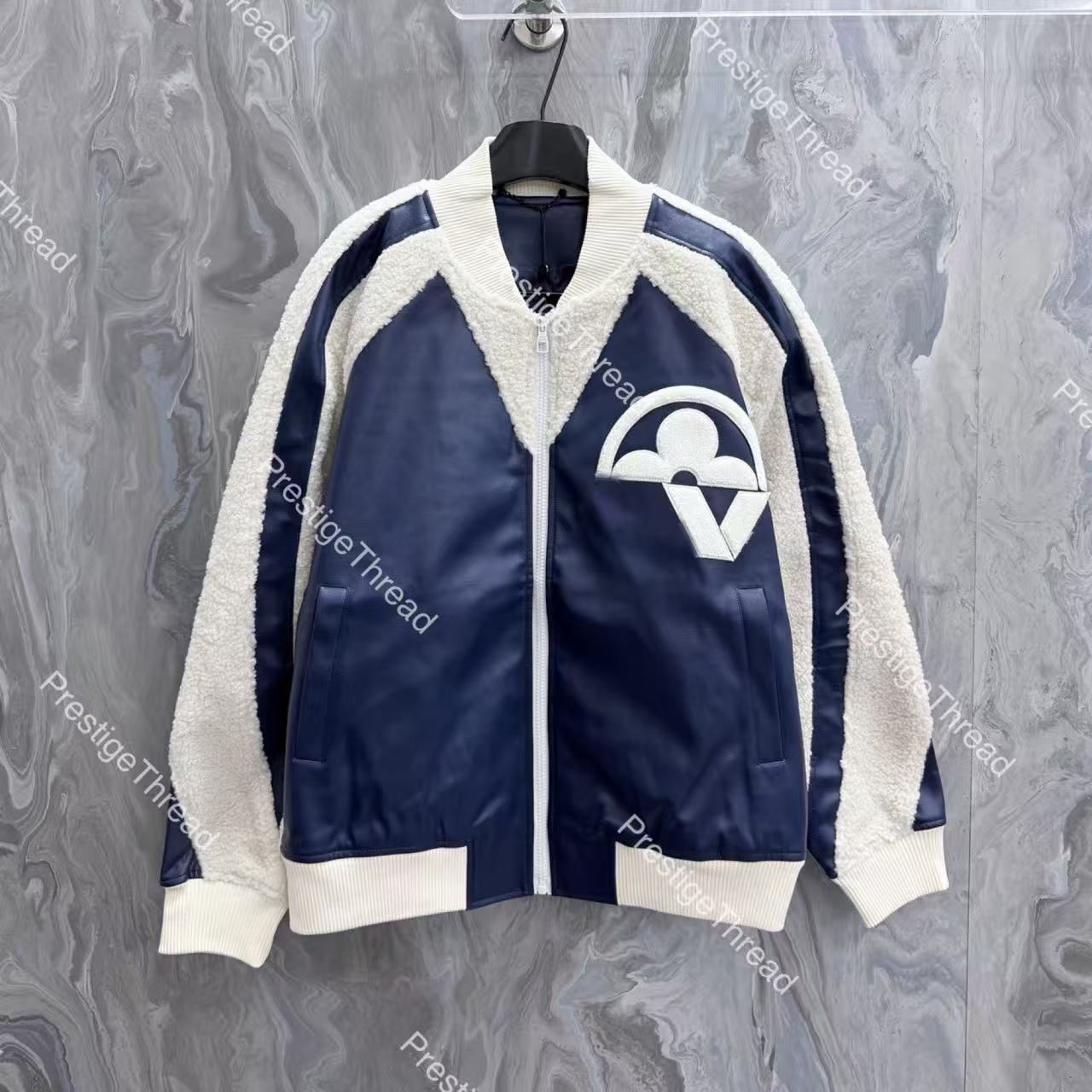 Designer High-Quality Men's Jackets Floral Wool Patchwork Coat 26 Fall/Winter New Baseball Jacket