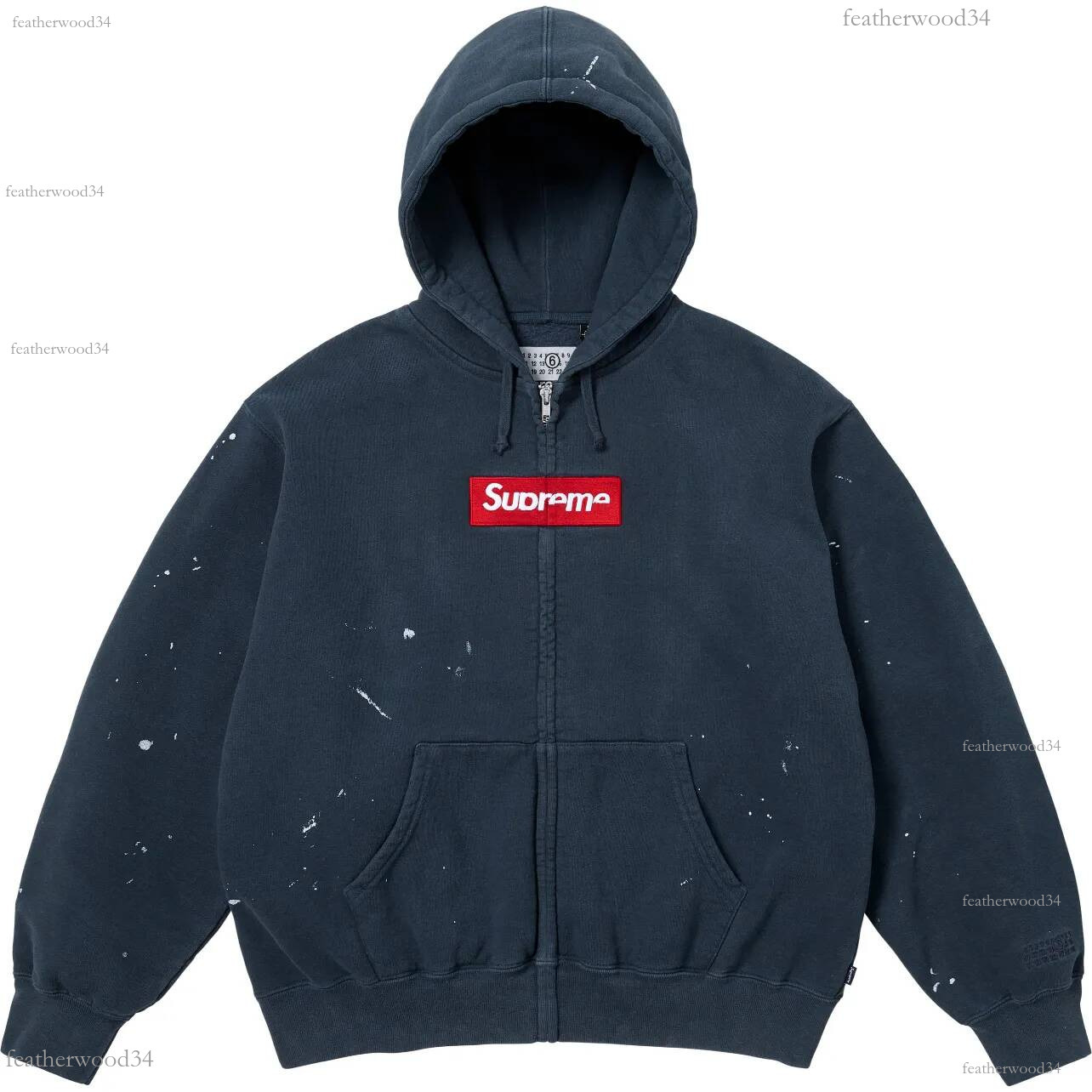supremely Men's designer sup fashion brand letter embroidery hoodies men's pure cotton plus size sweat absorbing Y2K hip hop supremely hoo