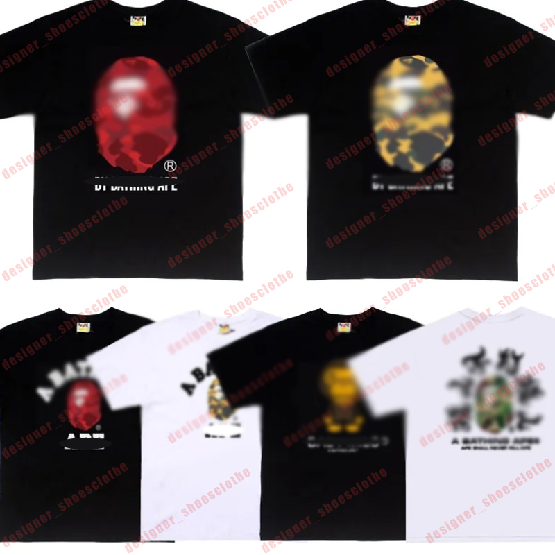 bap mens tshirts designer tshirt street graphic tshirts men summer classic pattern decoration fashion size womens 100% cotton tshirts