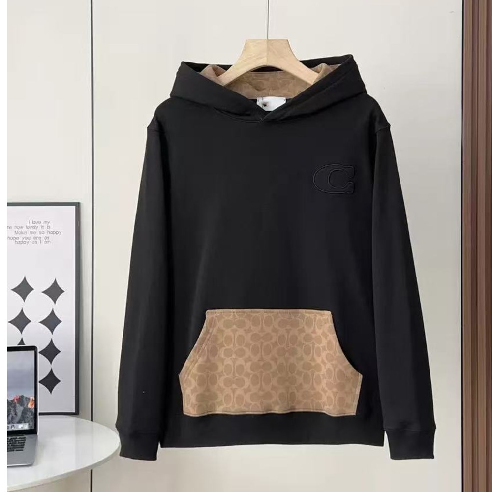 Designer Hoodie Coat Spring Classic Monogram Full Print Casual Coaccah Coacl-l Hoodie Coac Loose Unisex Hooded Jacket Sweatshirt Fashion