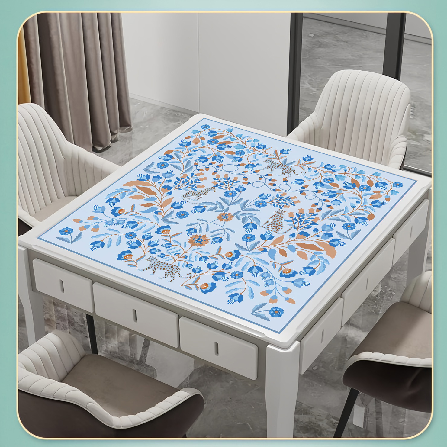 Nouvelle nappe à la mode de couleur unie de style américain