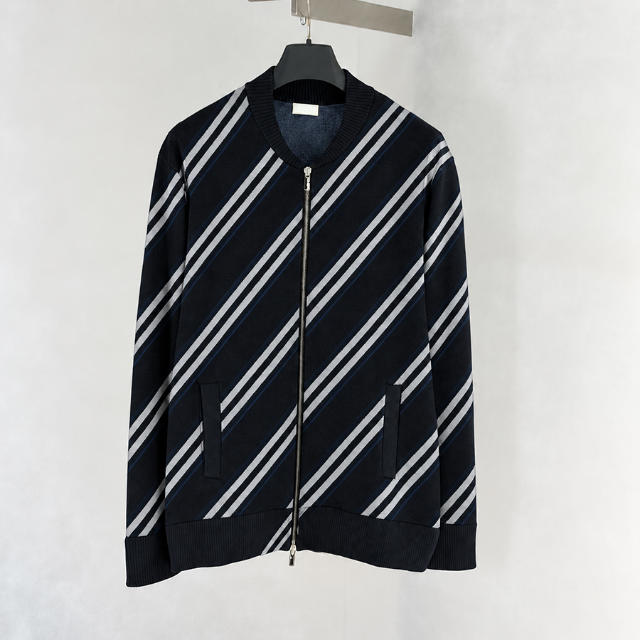 Designer Sweaters Stripes Cardigan Women Classic Cardigan Letter Knitted Fashion Long Sleeve Women High Quality Jacquard Cardigan Knitting Coats Kee