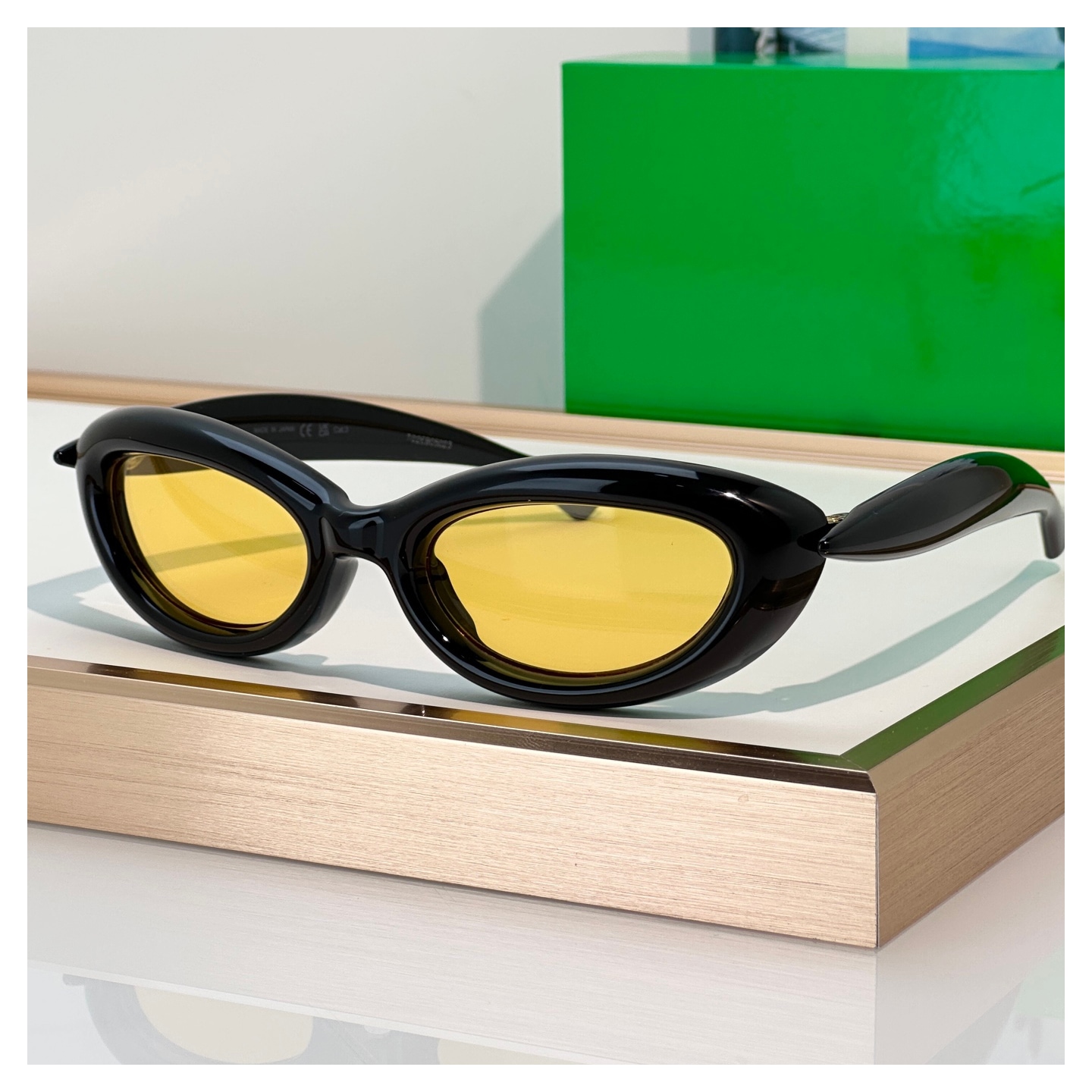 Fashion Sunglasses For Men Women 1484 Summer Designer Stylish High Street Style Anti-Ultraviolet Retro Plate CR39 Acetate Oval Full Frame Glasses Ra