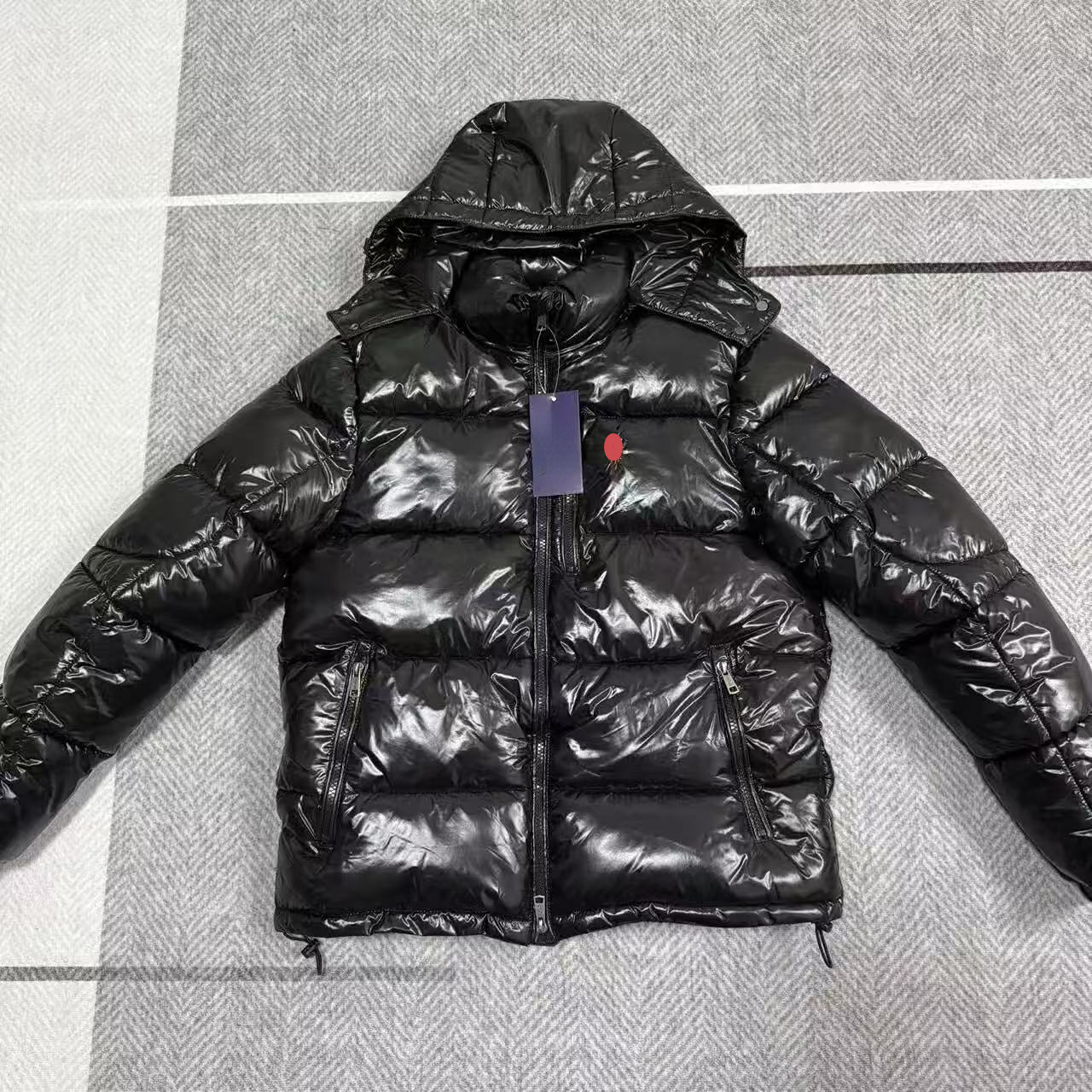 Designer Mens Jackets polo Pony Logo Down Puffer Jacket Water-Resistant Quilted Winter Padded Coat Embroidery Zipper Casual Leisure Collared Trendy