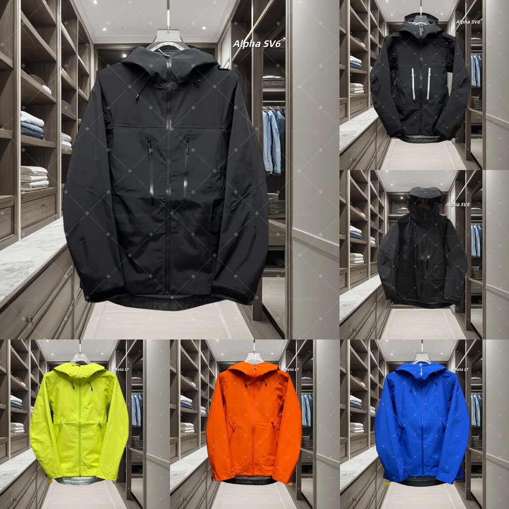 2026 arc Jacket Goretex BETA LT LW Hard Shell Zip Up Archteryxnessity Jacket Waterproof Windbreaker Arcteryxlynessity Ski Jacket Designer ALPHA SV J