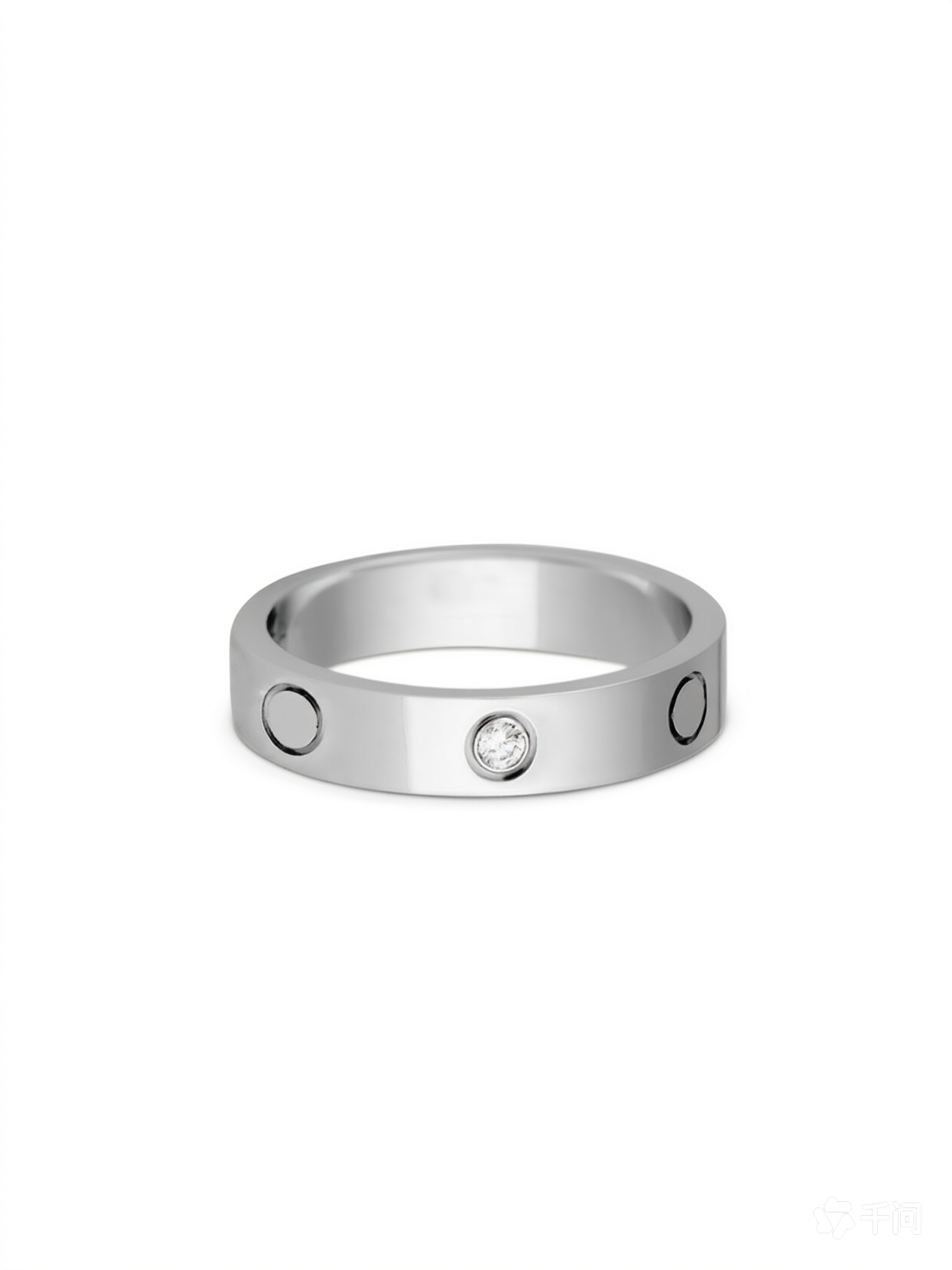 Classic Boy girl 316L stainless steel branded designer 5mm diamond LOVE Ring 18K Gold Silver Rose Rings Woman man lovers wedding Jewelry