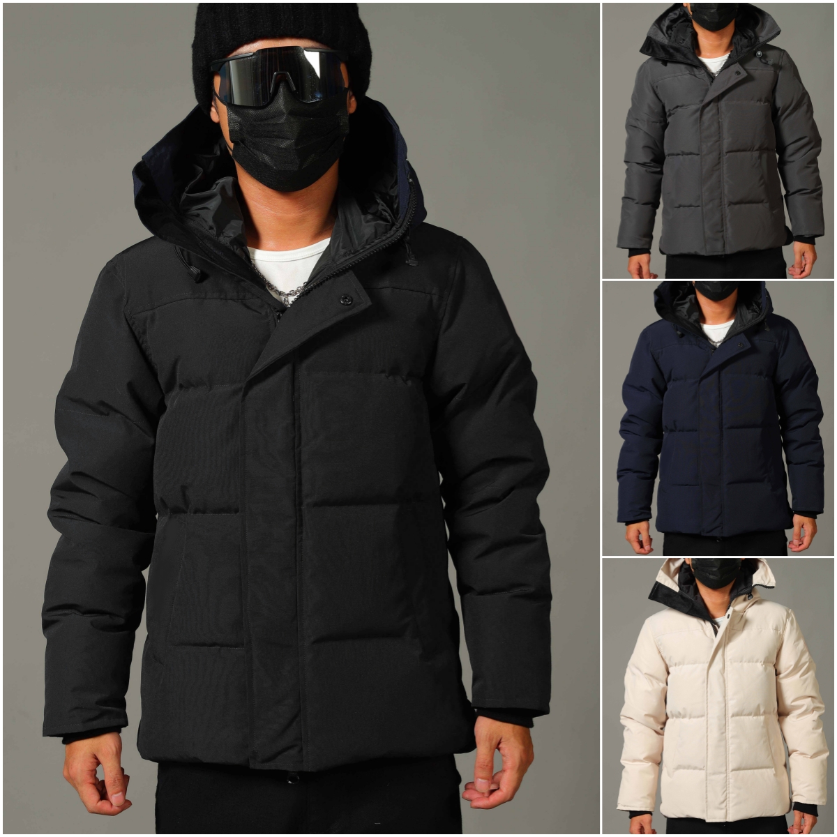 Mens down jackets designer lightweight women hooded quilted fleece black parkas doudoune homme daunenjacke manteau puffer winter coat