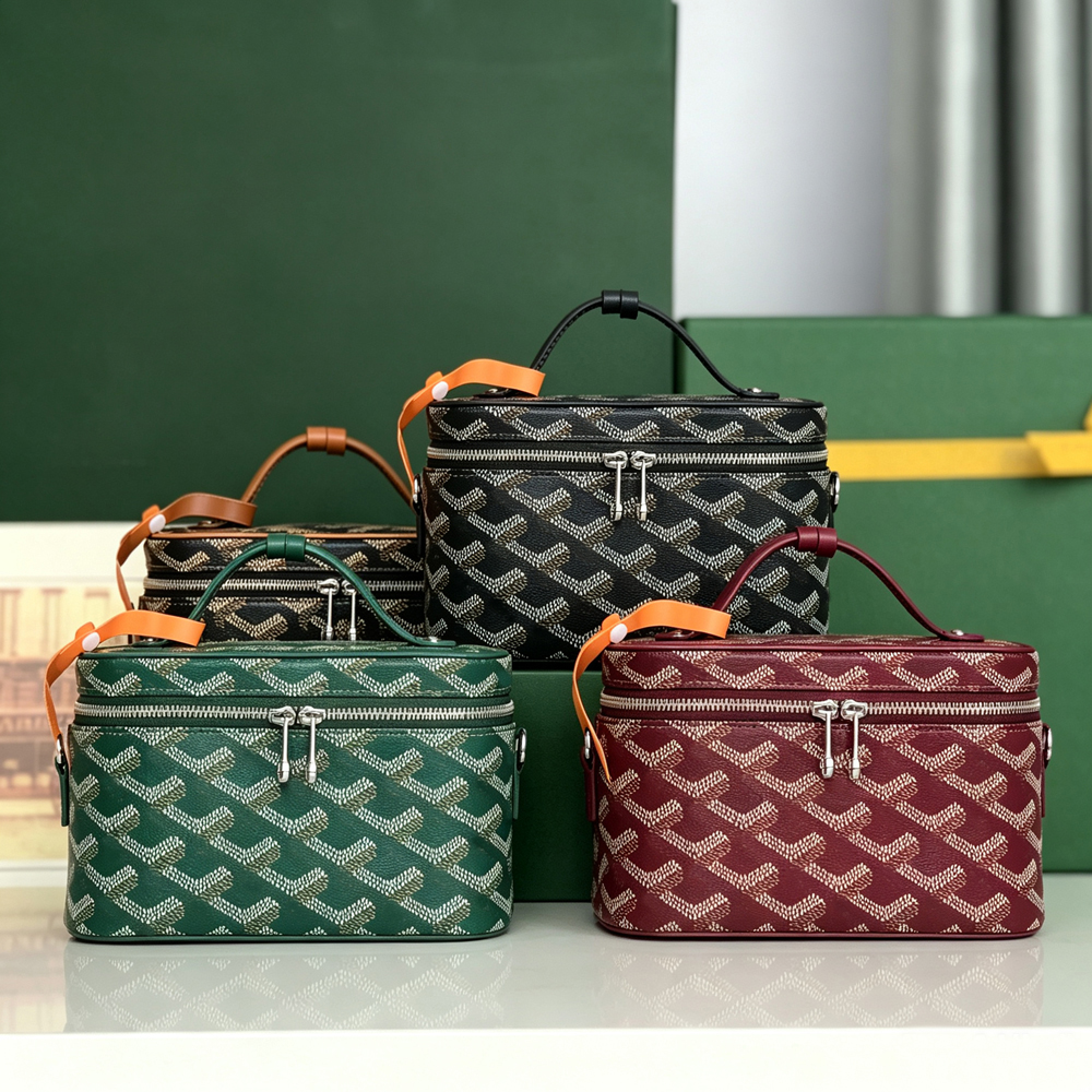 TOP Quality Designer bag makeup bag Luxury cosmetic bag Shoulder bag Multi Functional Wallet Classic Women makeup bag Genuine Leather Small Square b