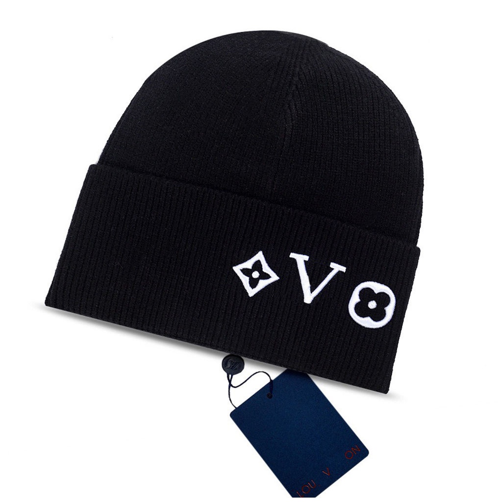 Designer Laine Cachemire Bonnet Toque Oiseau Ancien Brodé Bonnets Tricotés Chapeau Style De Rue Unisexe Automne Hiver Chaud Ski Cadeau Cap Multi