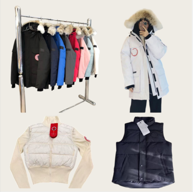 Mens designer vests jacket body warmer loose waist coat feather material graphite gray black and white blue fashion trend couple coat gilet s 2xl