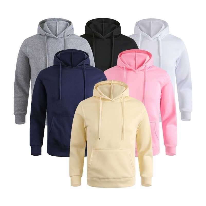 and Men's Women's Warm Sweatshirt Solid Color Strtwear Pullovers Sport Pocket Hoodies Multi Color260909ww S261012KH8T