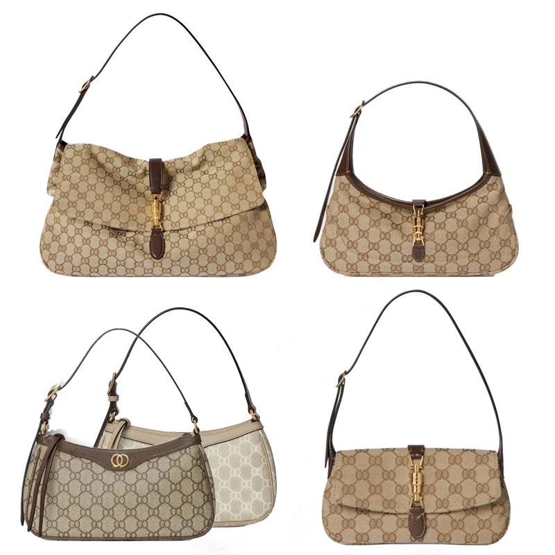 HIGHT QUALITY Designer Bag Vintage Purse Underarm Shoulder Bag Piston Lock Style Large Capacity Multi Compartments Smooth Zipper Adjustable Luxury F