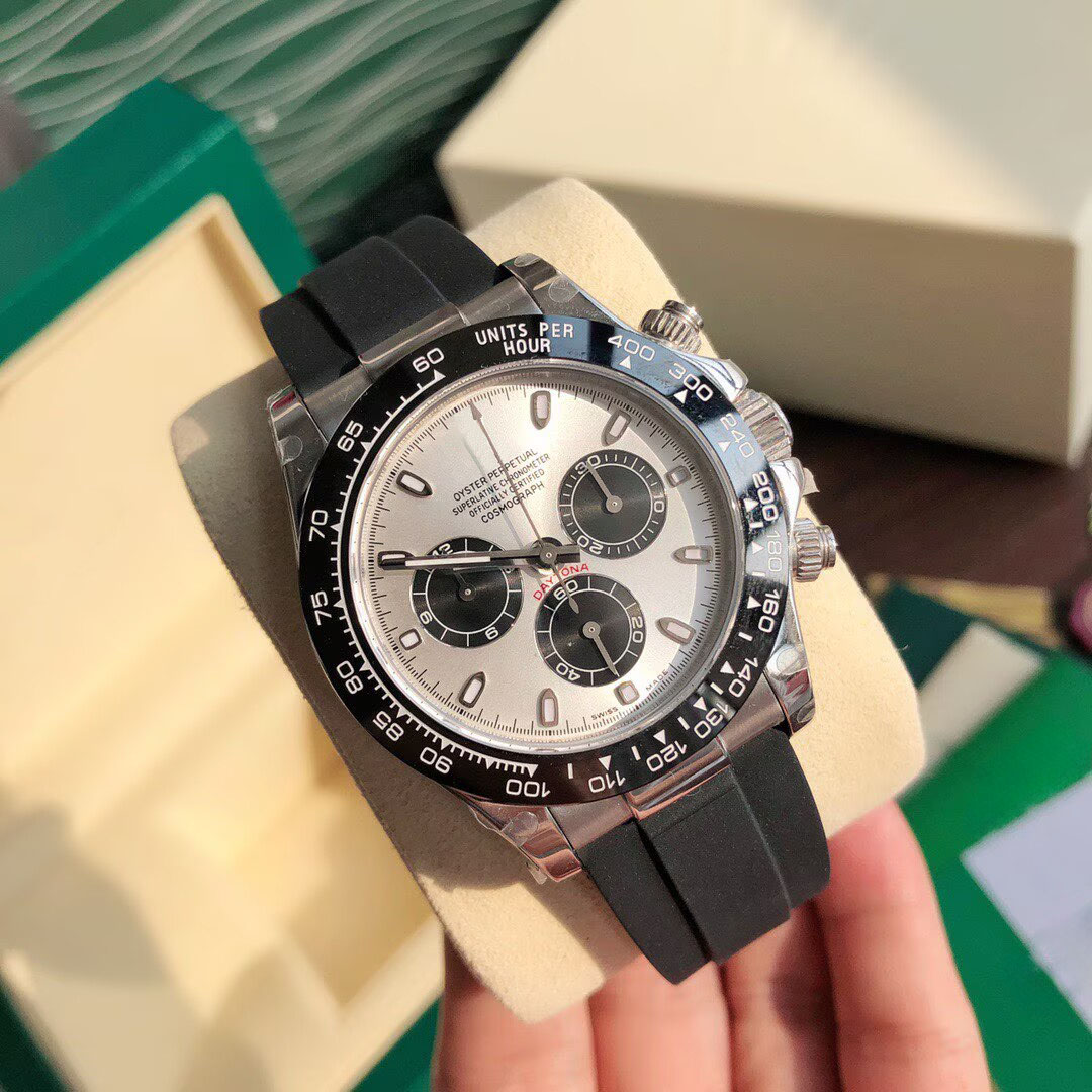 luxury classic watches mens watch staines ssteel bracelet sapphire waterproof alasswith date gold silver Mechanical watches With Original Box 41mm 2