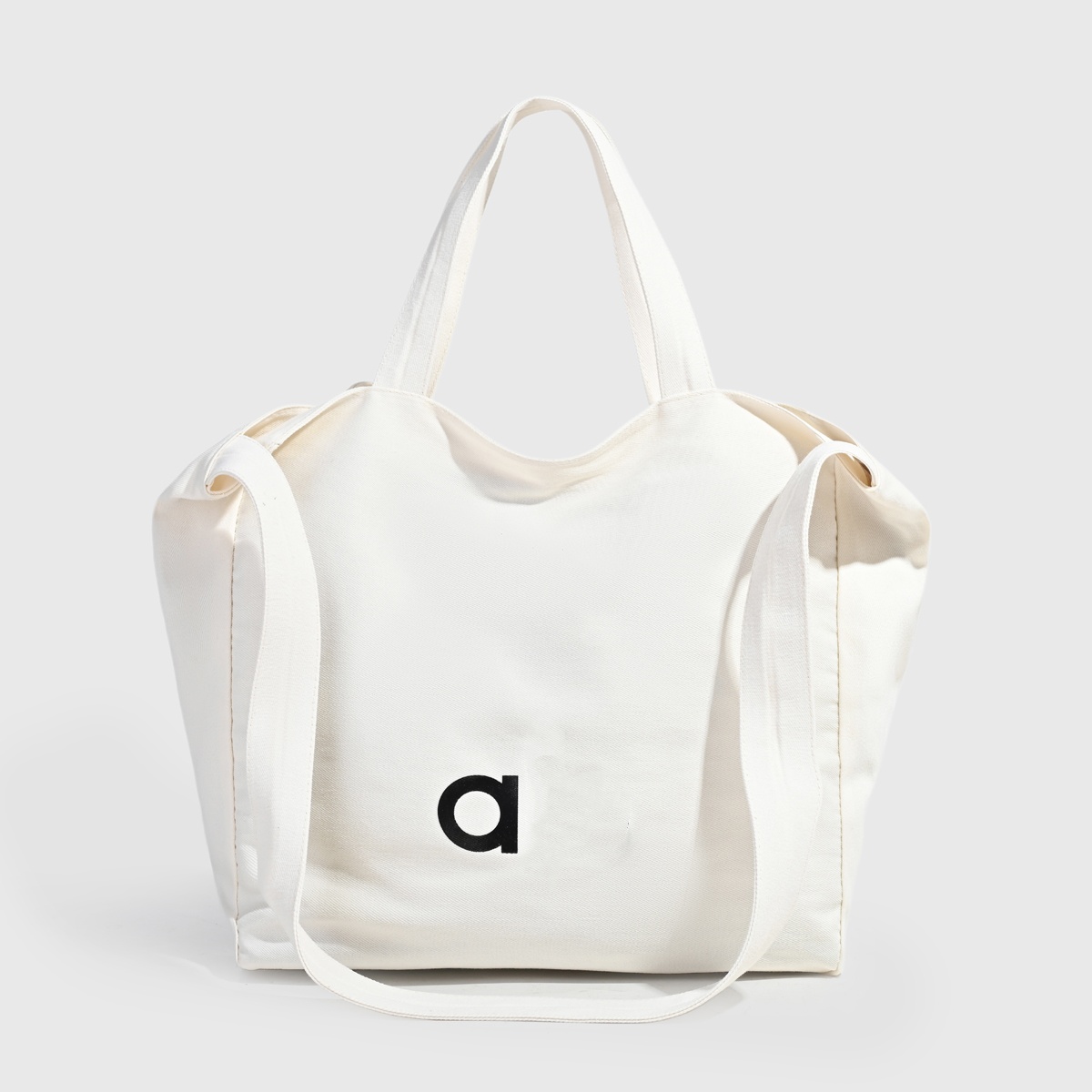 2855AO Sac fourre-tout léger de grande capacité, sac à main de shopping, sac à bandoulière polyvalent avec rangement spacieux pour un usage quoti