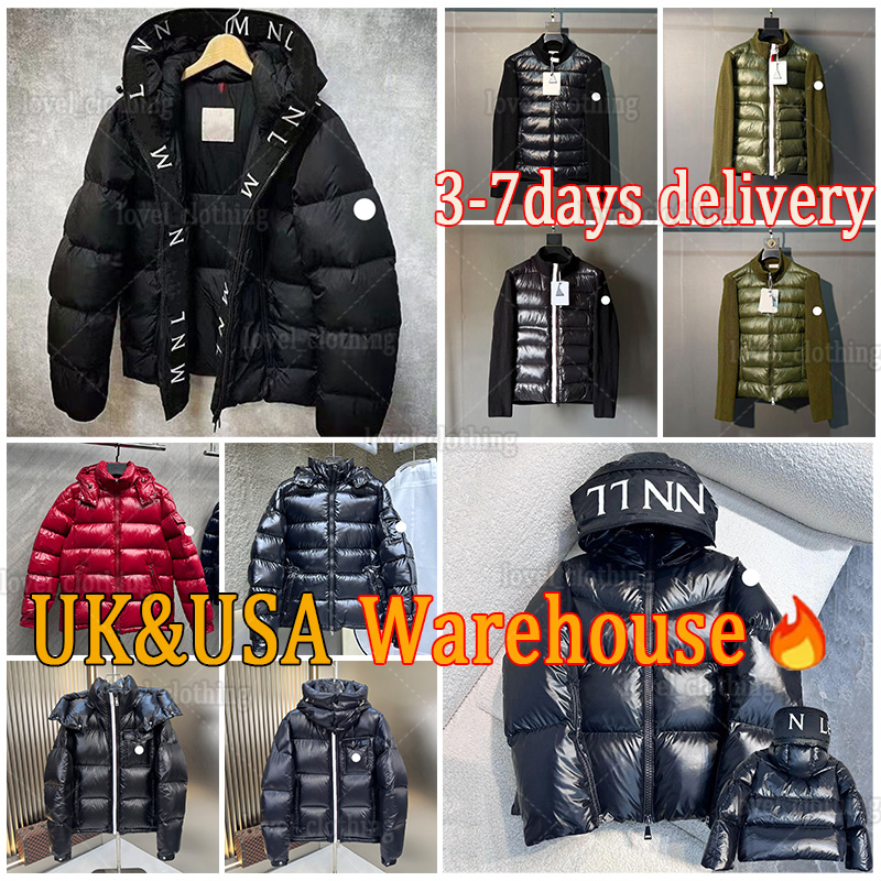 Mens Designer Puffer Jacket Winter Down Jackets Men Women Puffer Coats doudoune homme Parka Warm Windproof Shiny Matte Couple Hooded Thickened NFC S
