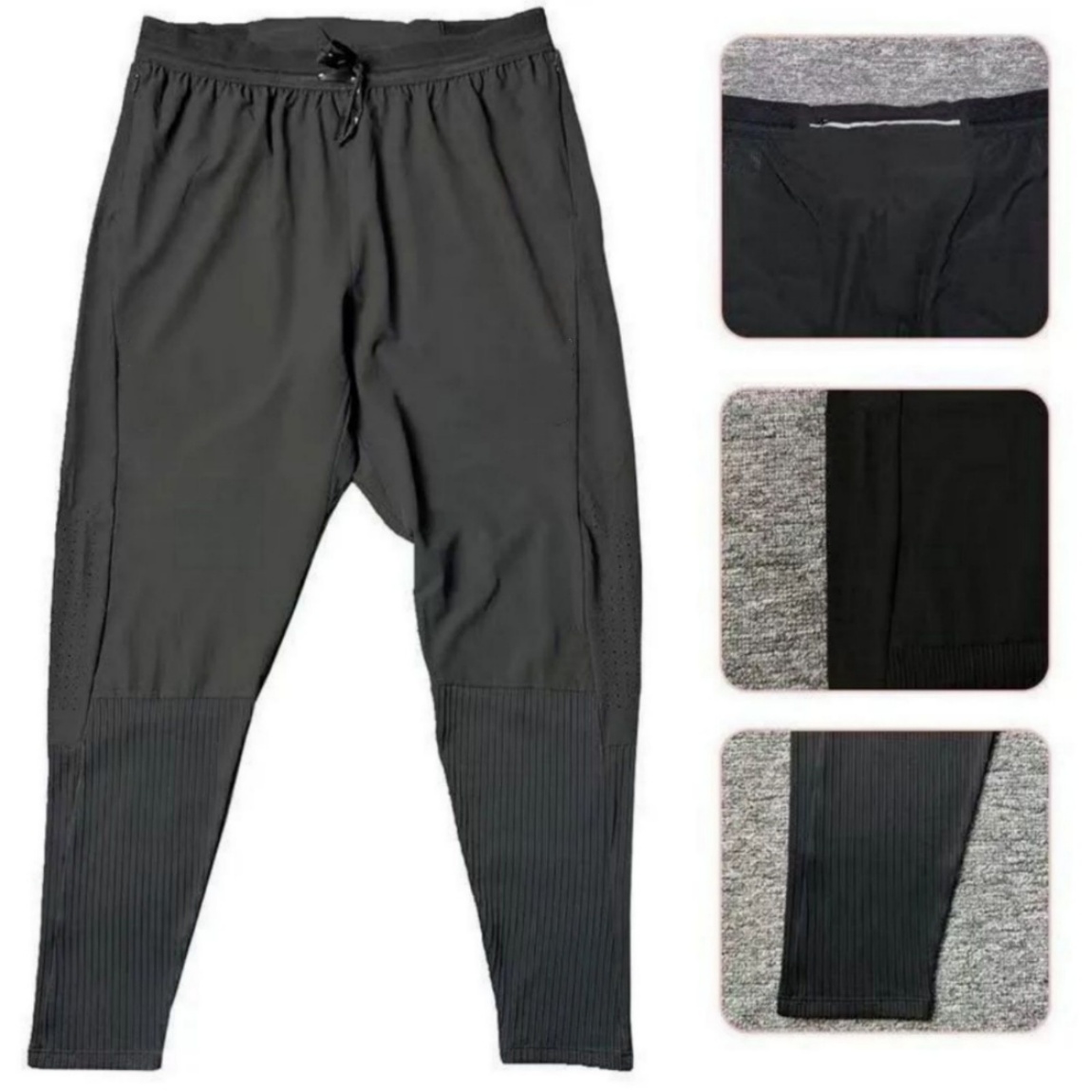 Phenom elite Trail Designer Running Pants Sports stretch sweatpants running mens elastic fiess tights sportswear training compression jogger pants