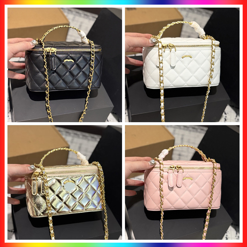 Sac à maquillage de luxe pour femme sac de toilette bandoulière cabas porté croisé élégant haut de gamme