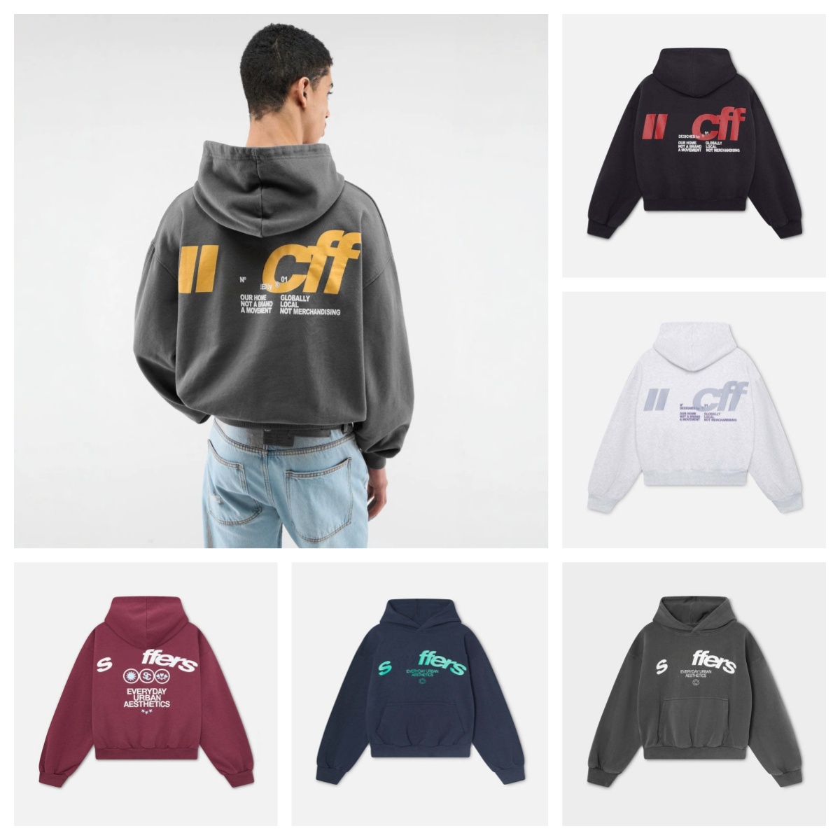 Mens Hoodies Trendy Brand Graphic Letter Printed Cotton Hoodies Mens Womens Streetwear Retro Casual Loose Boxy Short Oversized Pullovers Hooded Swea