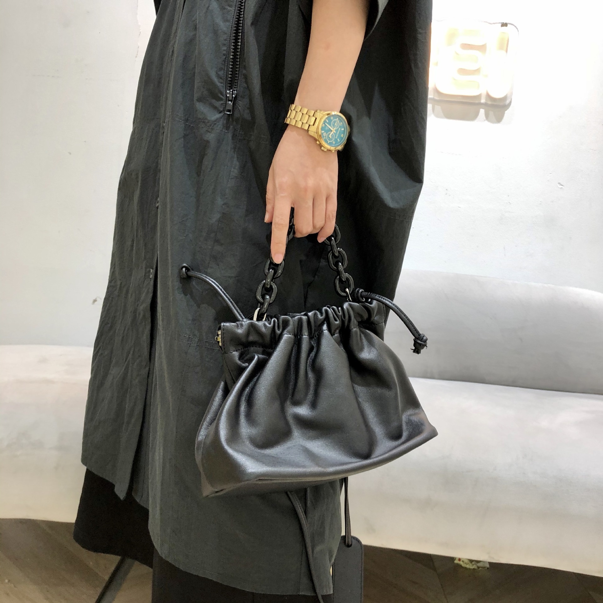 Luxury Vintage Designer Bag Genuine Leather Handmade Top Grain Cowhide Chain Shoulder Crossbody Handbag Forest Style Women S Design SENYY