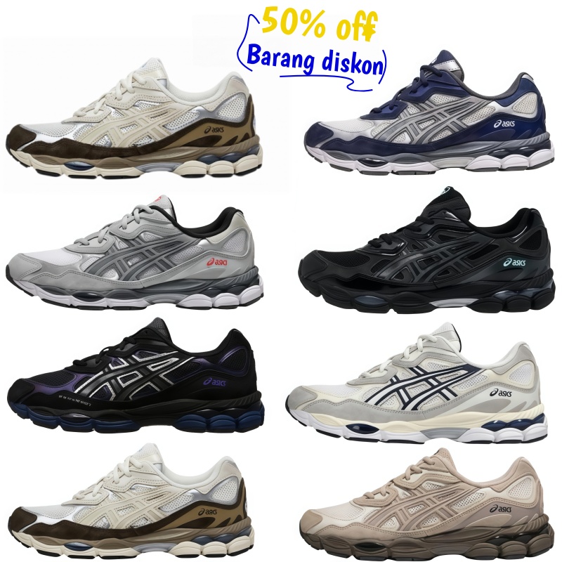 Designer-Schuhe ASICS GEL-NYC Sneakers Herren Damen Vintage-Laufschuhe Mehrfarbiges Mesh-Wildleder Atmungsaktives GEL-Kissen Street Casual Trainer S