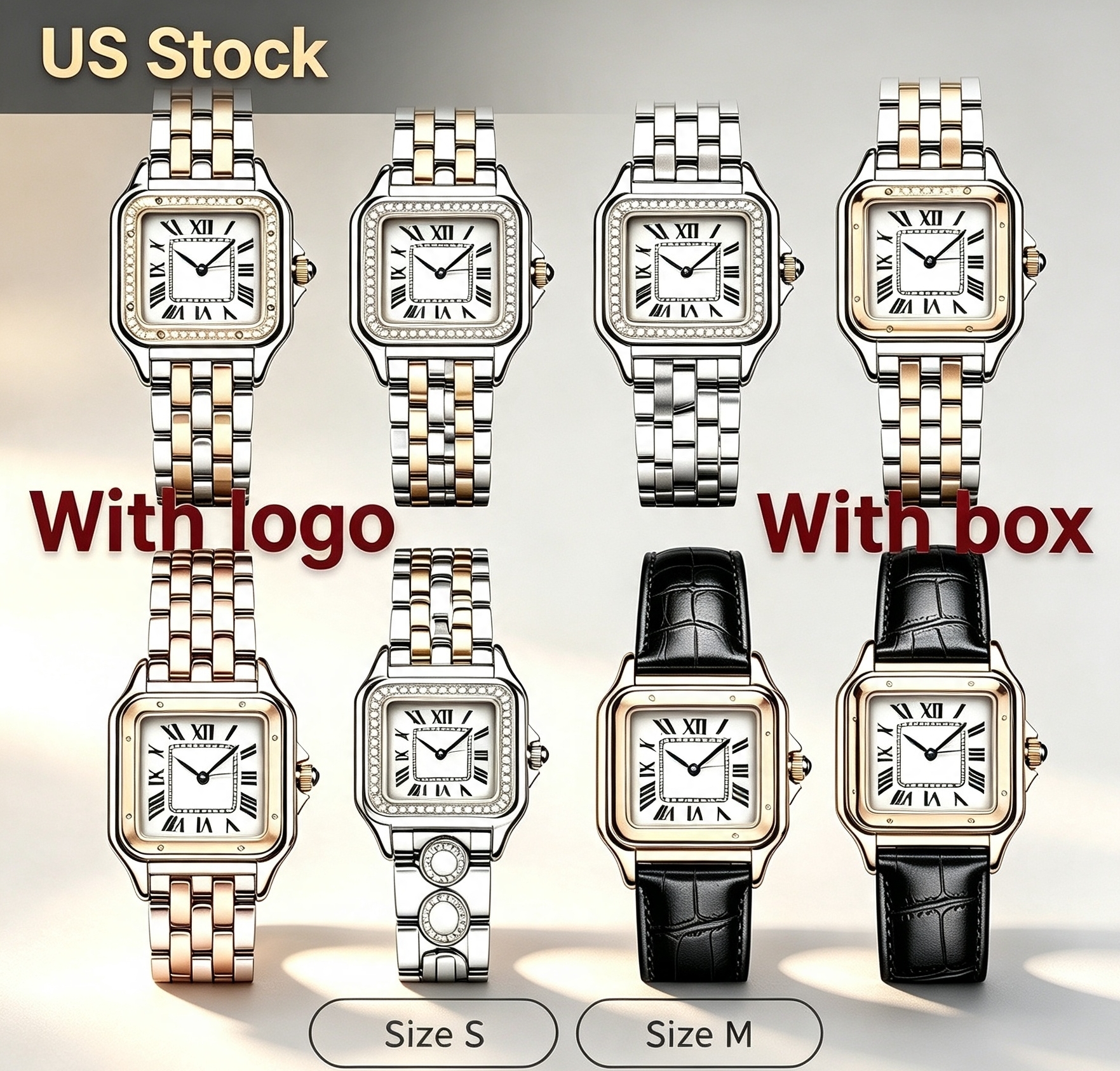 AAA Designer Brand High Quality Mechanical Automatic Watches for Men and Women - Luminous Sapphire Waterproof Dial - 904L Stainless Steel and Leathe
