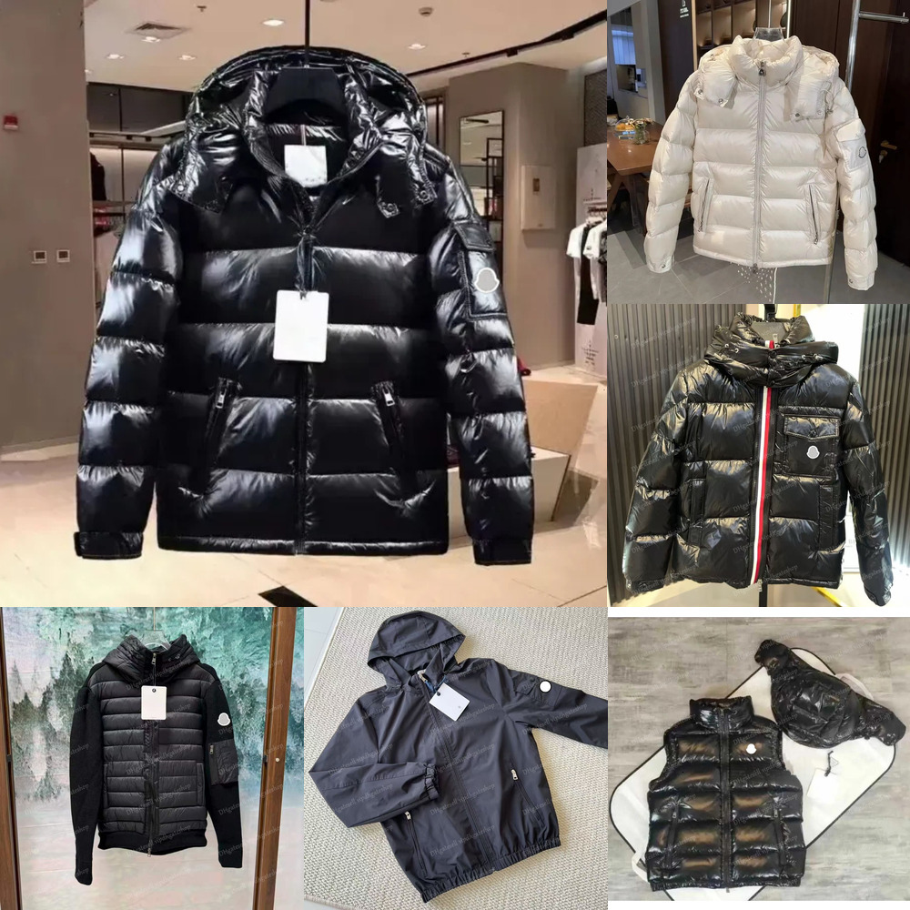 Men jacket Designer Puffer Jacket Luxury Mens Down Jacket Arm Scan Embroidery Jackets Womens Brand Doudoune Homme Winter Warm Parka coat Windbreaker